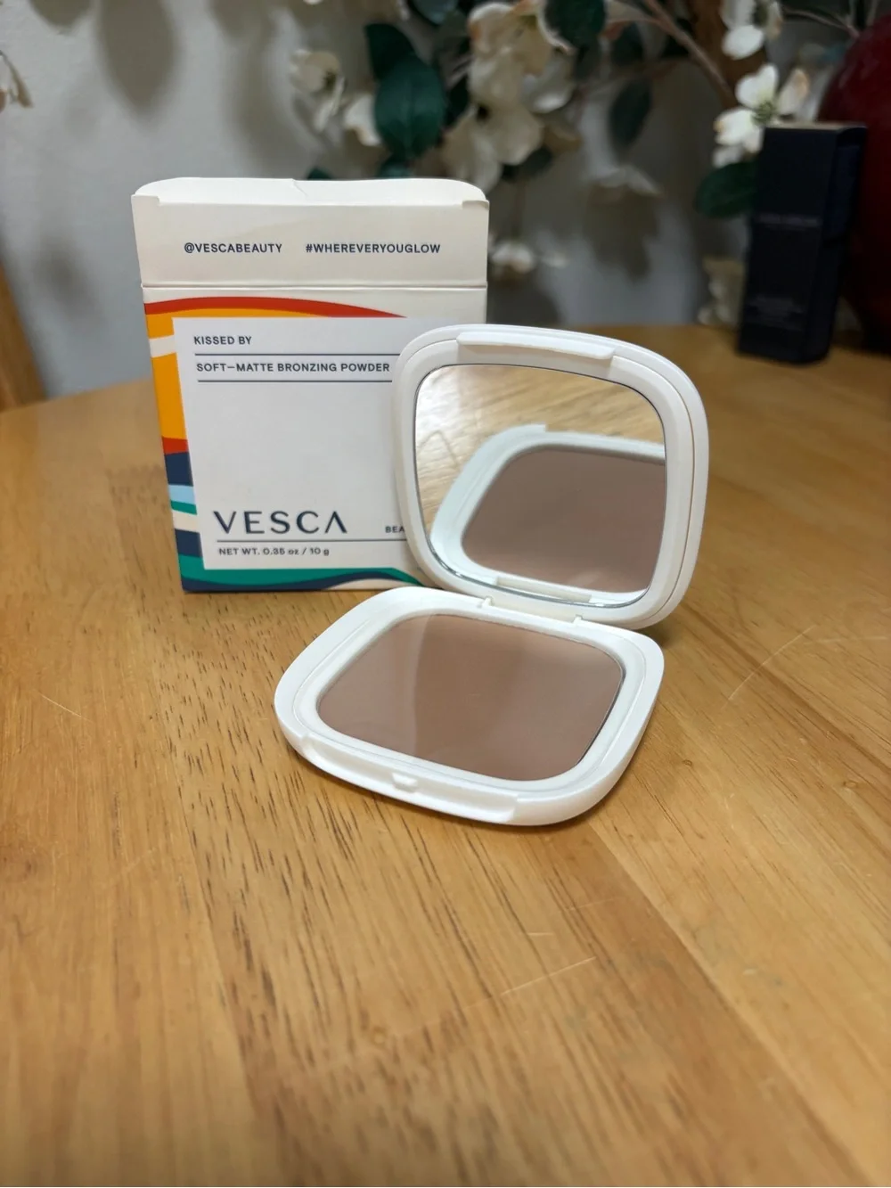 Vesca Kissed By Soft-Matte Bronzing Powder In SANTORINI, Full 0.35oz, BNIB, New